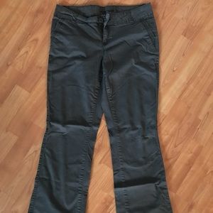 Charcoal khaki pants